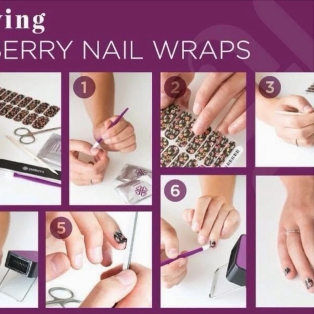 𝅺jamberry Leopard Print Nail Wraps - Leopard